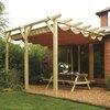 Sienna Wooden Patio Pergola | Garden Sun Canopy