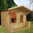 19mm Log Cabin with Veranda | 2.7m x 2.5m