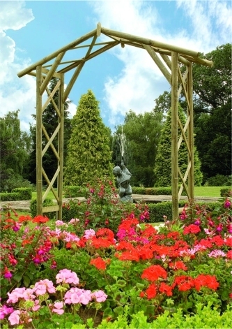 The Kyre Wooden Garden Arch